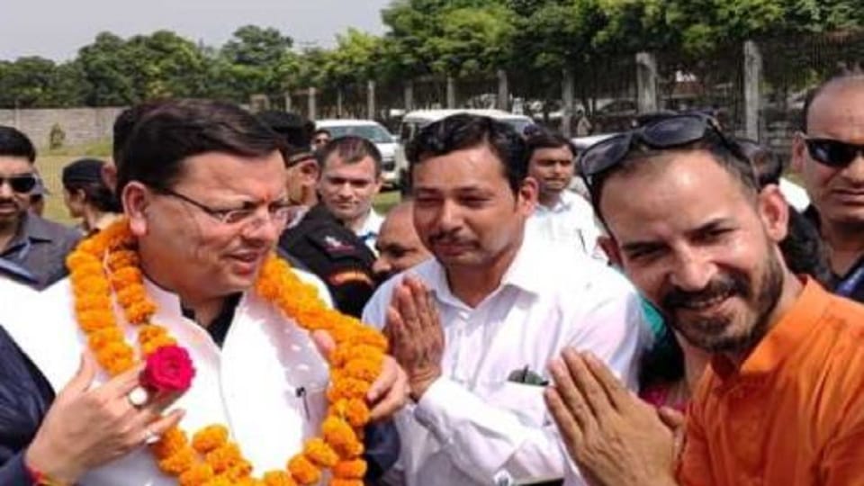 CM Pushkar Singh Dhami participated in felicitation ceremony organized at Amrapali University Haldwani