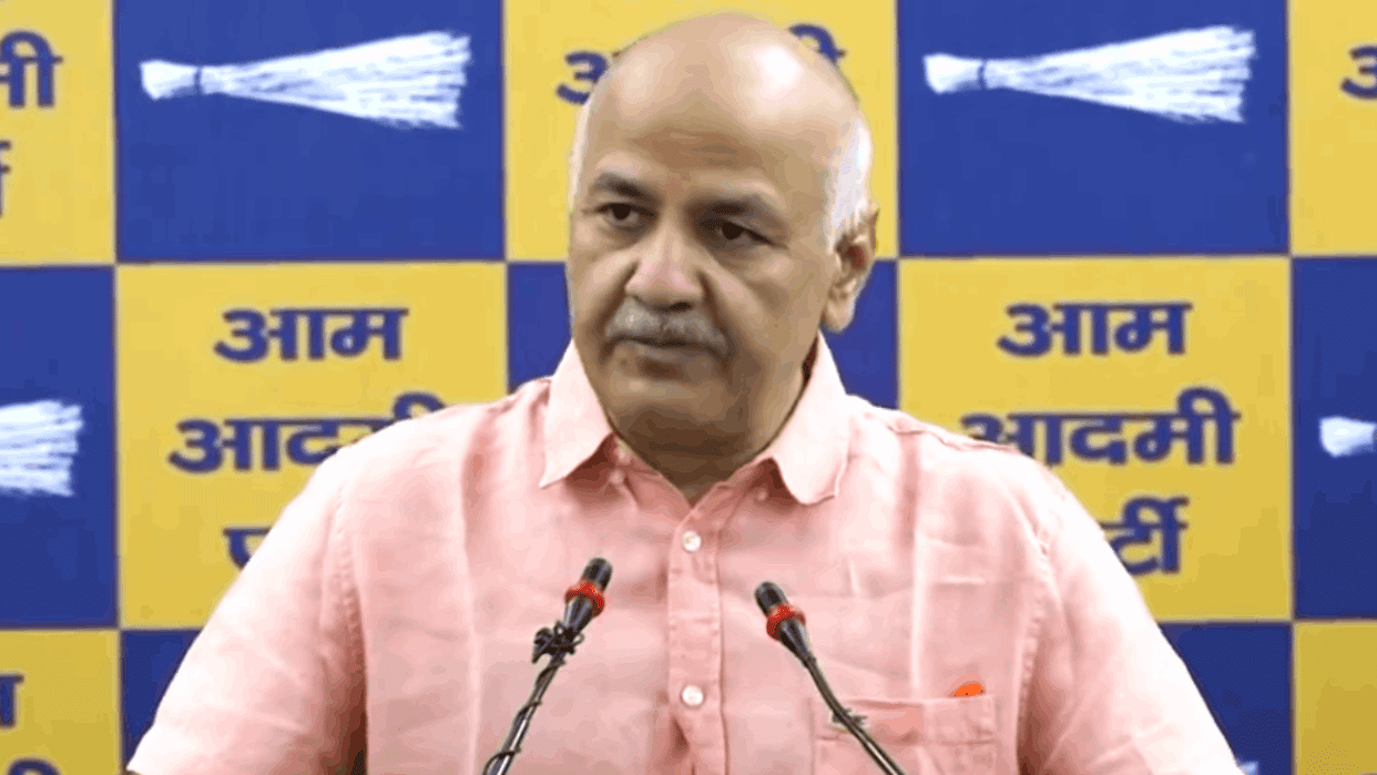 AAP leader Manish Sisodia wrote a letter to Justice Swarna Kanta Sharma