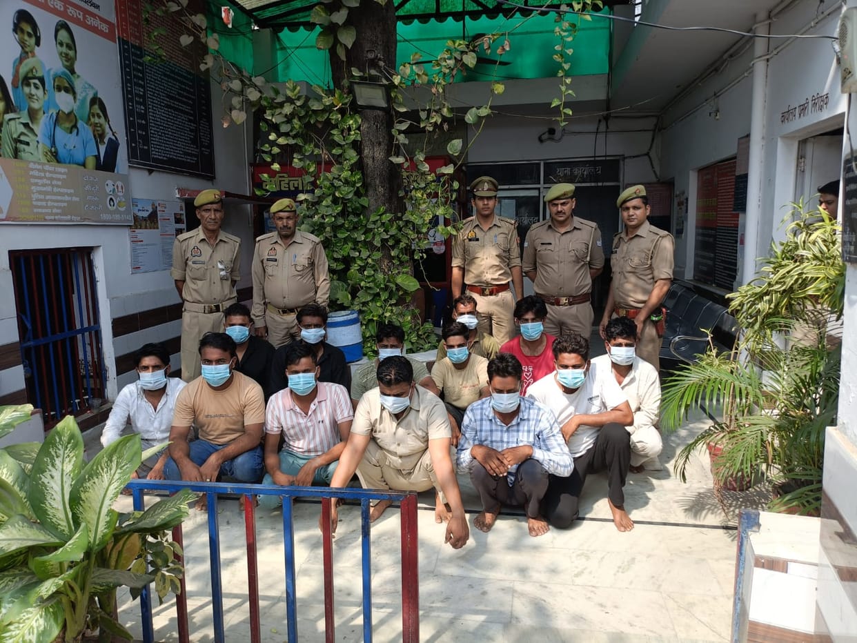 Saharanpur: Tense peace in Sheikhpura Qadeem, DM and SSP took stock, shops closed in the village