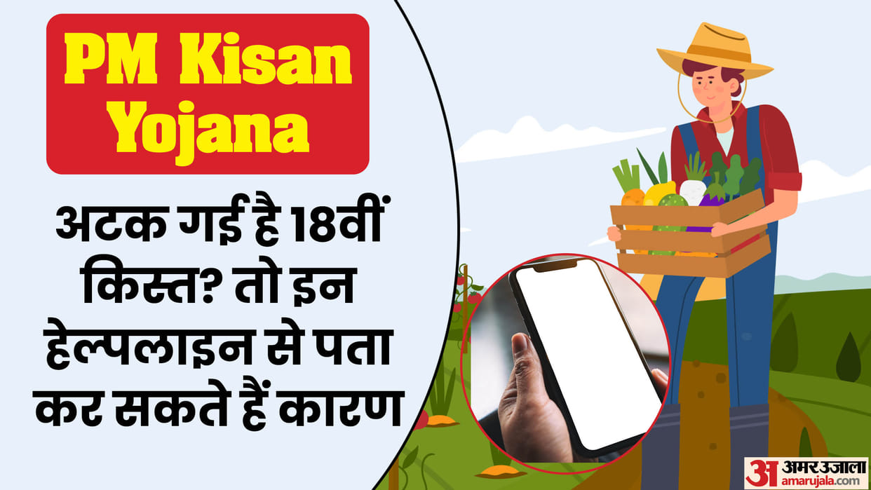 PM Kisan Nidhi: Farmers can call these helplines Number if 18th kist money is not credit in your bank account