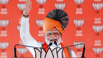 Election Results PM Modi BJP Headquarters JP Nadda Jammu Kashmir Haryana Nayab Singh Saini Hindi News Updates