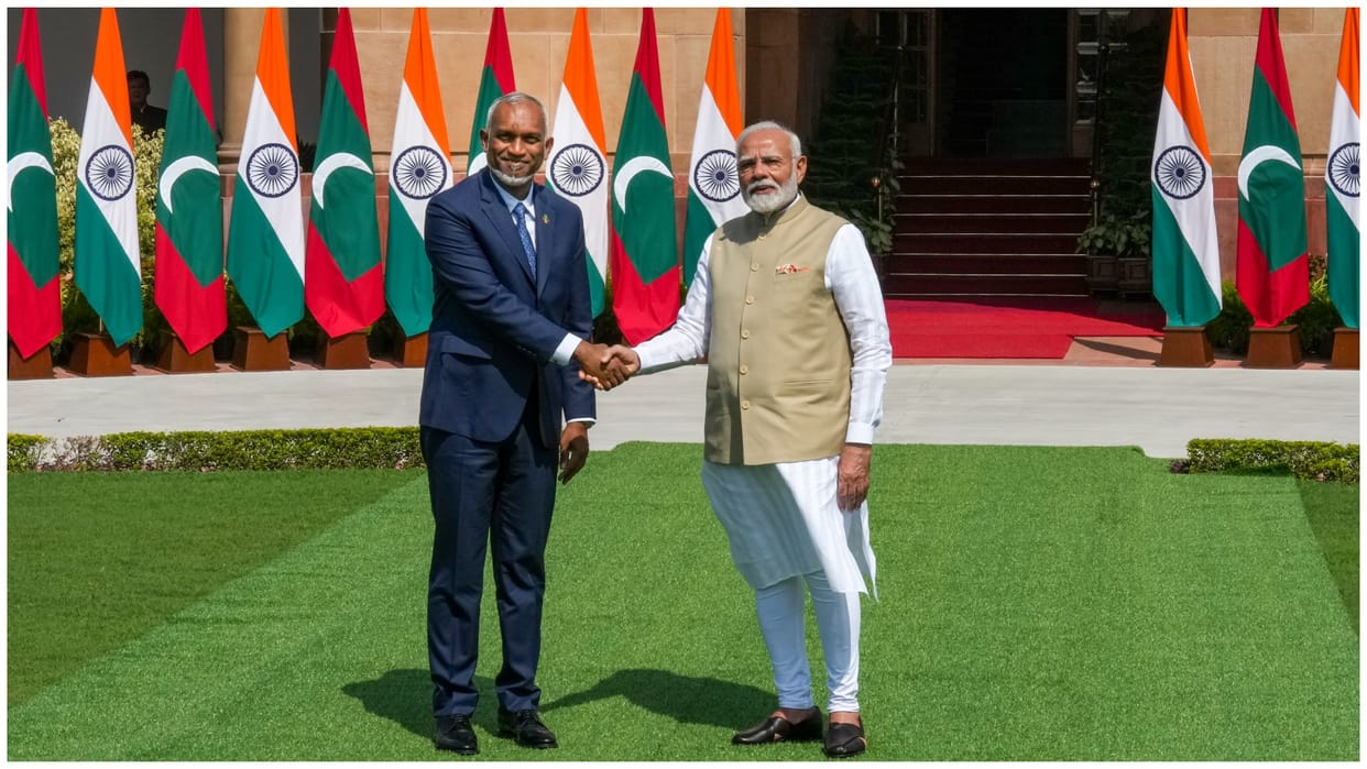 PM Modi Mohamed Muizzu Meet: RuPay card payments launched in Maldives runway inaugurated Hanimaadhoo airport