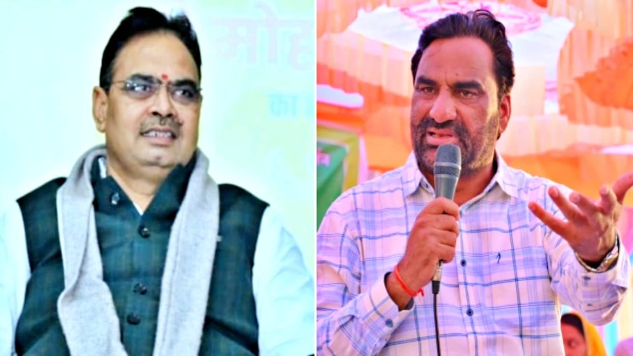 Rajasthan Politics MP Hanuman Beniwal accused CM Bhajanlal Sharma of political malice in development works
