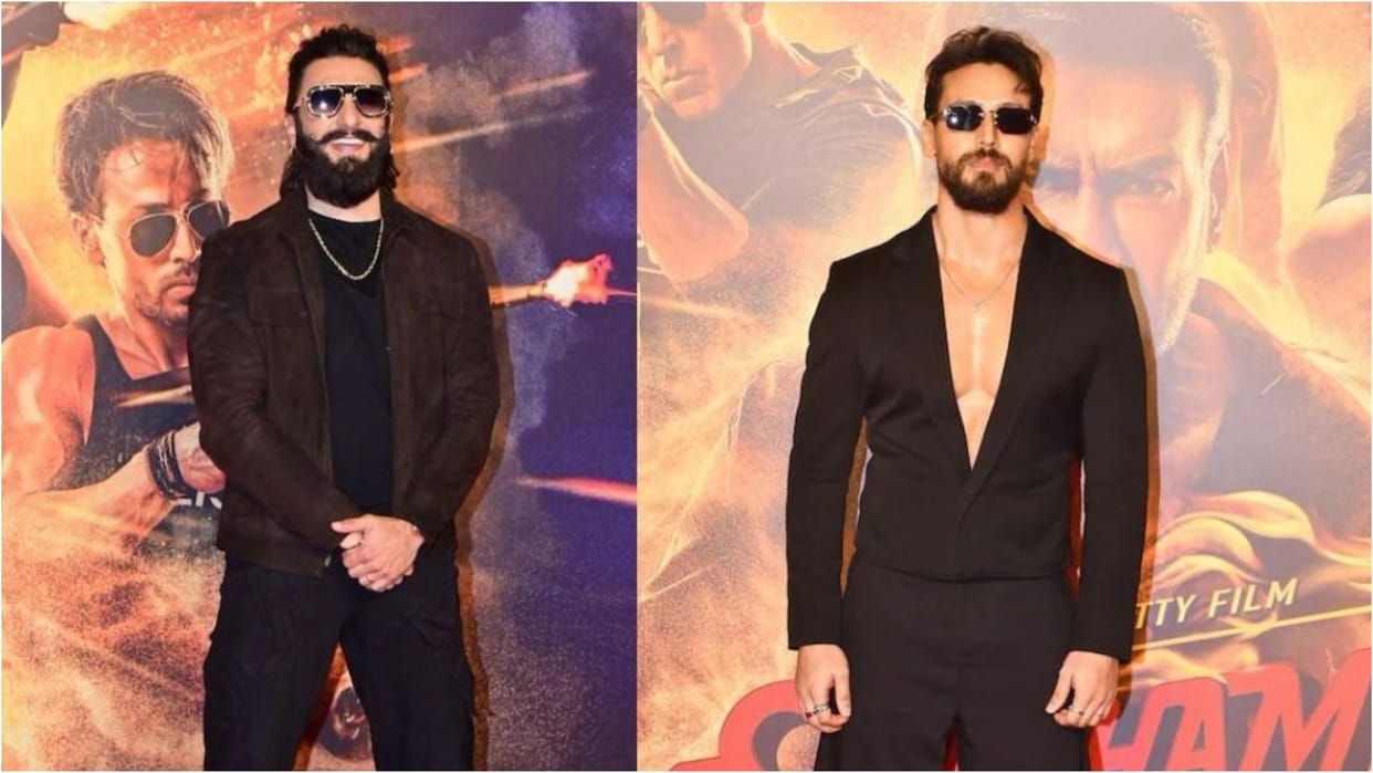 Ranveer Singh says his Singham Again co star Tiger Shroff is his man crush called himself huge fan of actor
