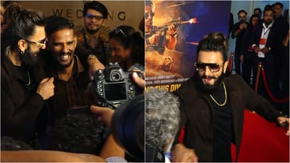 Singham Again Trailer: Ranveer Singh kissed Deepika Padukone photo from movies poster in event