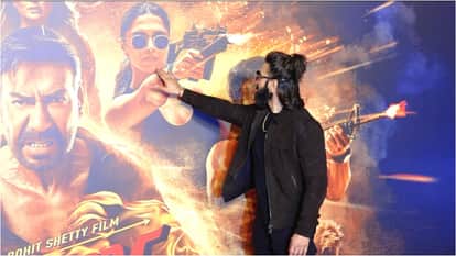 Ranveer Singh calmed down scared girl during trailer launch of Singham Again video viral on social media