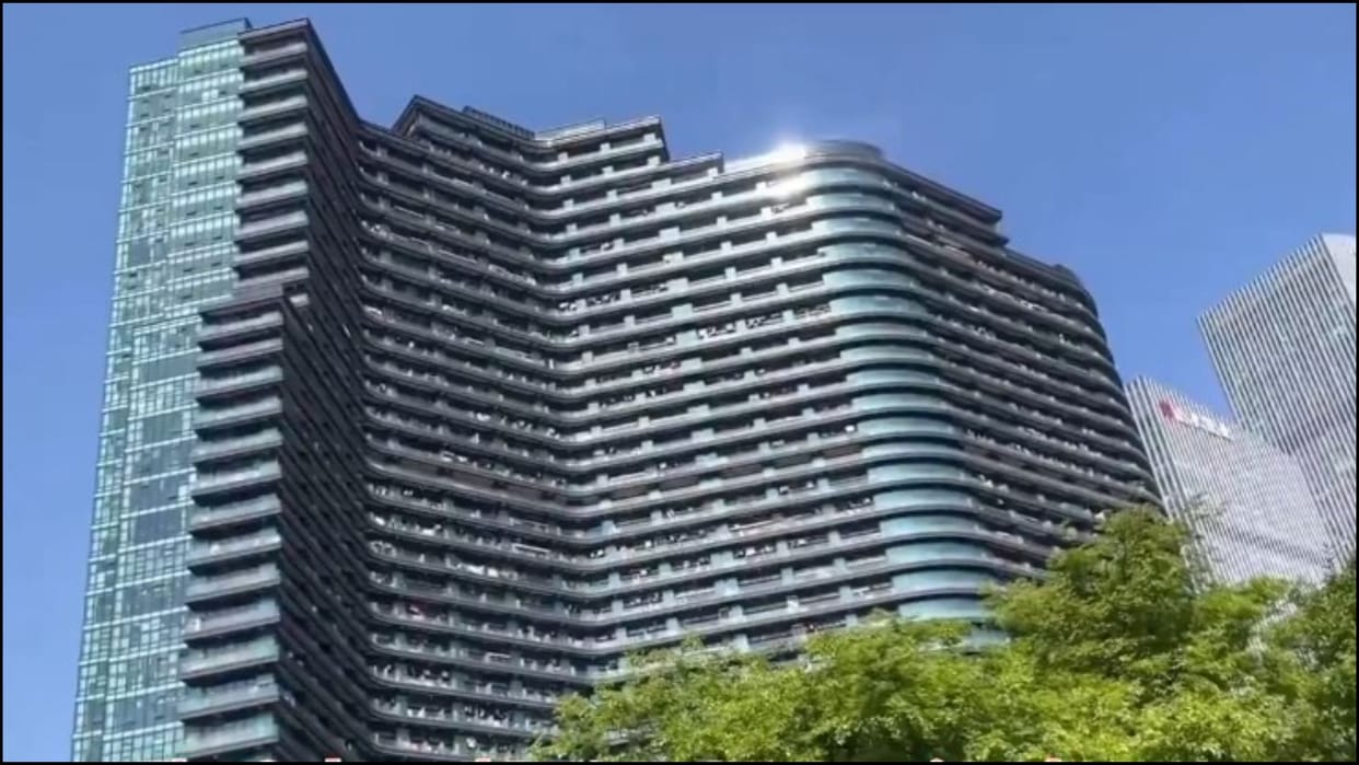 Worlds biggest residential building in China Regent International is home to 20,000 people
