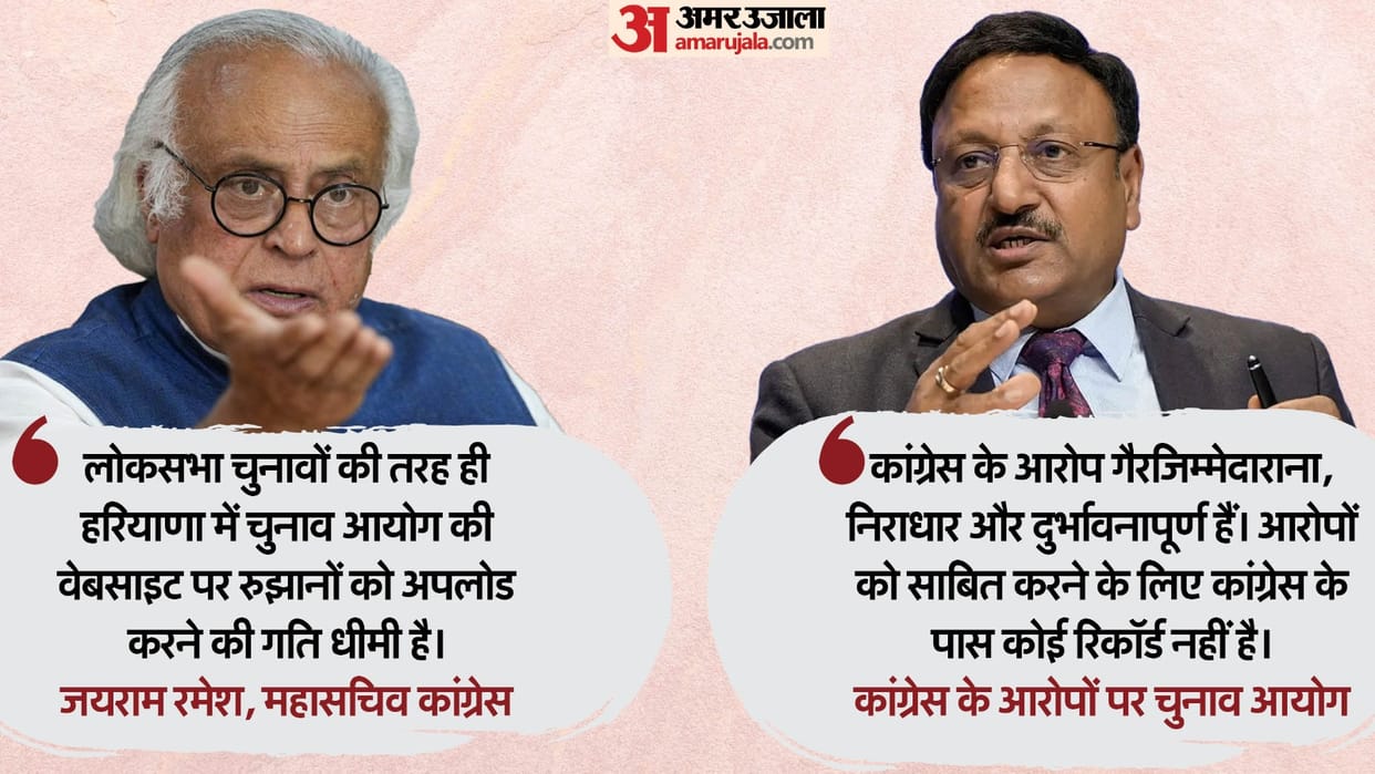 ECI rejects Congress' claims of delay in updating results; Said- allegations are malicious and baseless