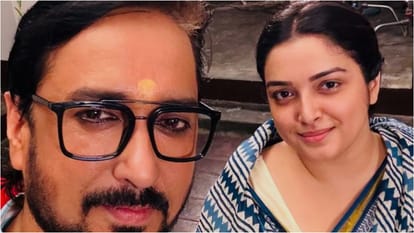 Bhojpuri actress Aamrapali Dubey Cried Badly during Movie Matri Devo Bhava shoot costar Sanjay Pandey revealed