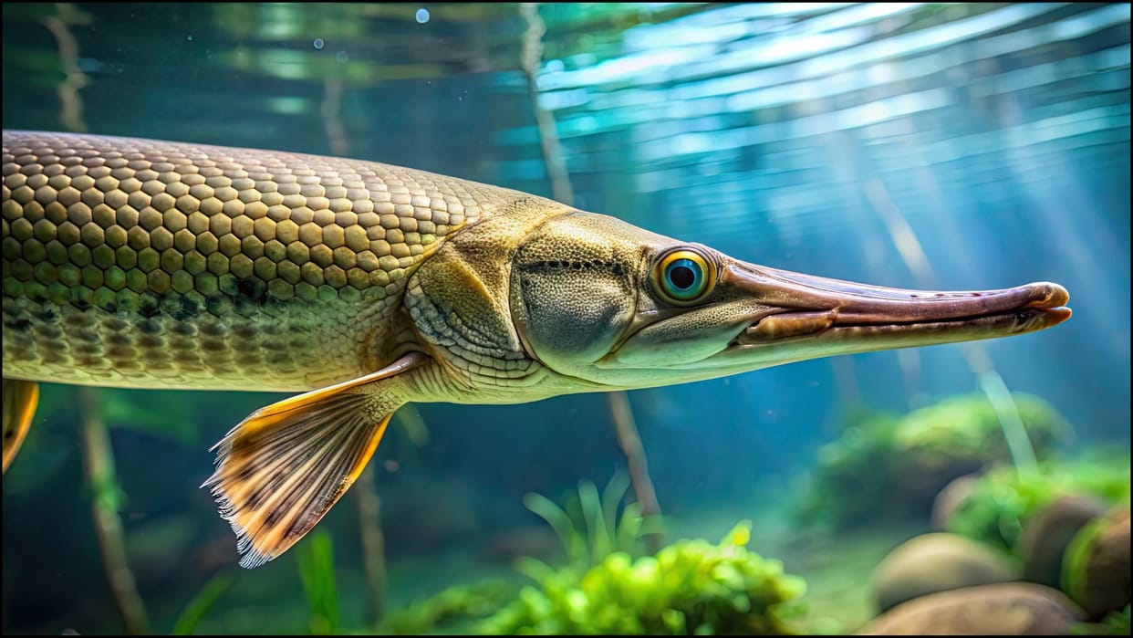 living fossil alligator gar fish who saw dinosaurs died also known as King of Living Fossils
