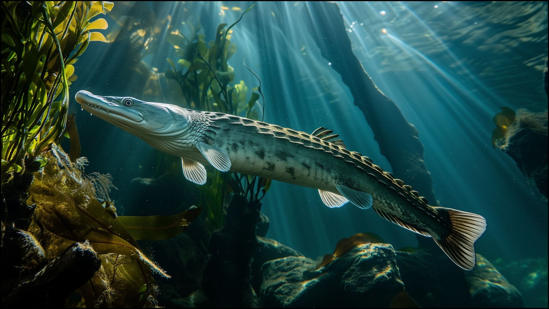 living fossil alligator gar fish who saw dinosaurs died also known as King of Living Fossils