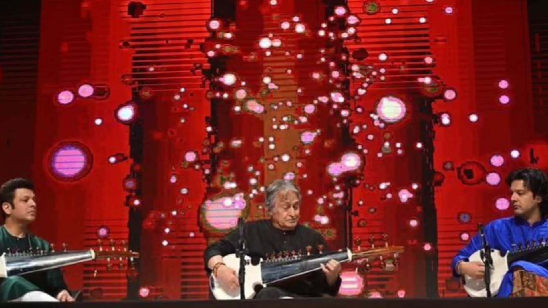 Ustad Amjad Ali Khan is an Indian classical sarod player today he celebrates his 79 birthday