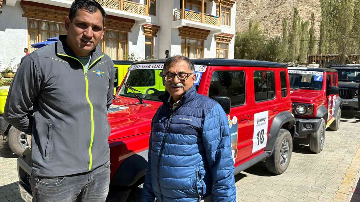 Air Force biggest car rally begins will reach Dehradun on 14th Uttarakhand News in hindi