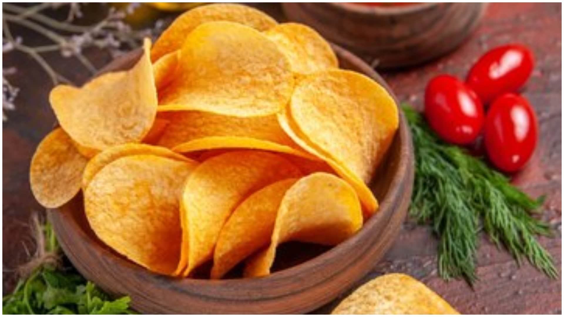 instant aloo chips recipe  how to make instant aloo chips at home for holi festival