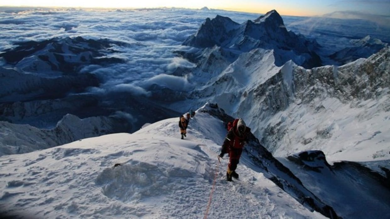 Russian climbers died in a fall on Mt Dhaulagiri in Nepal