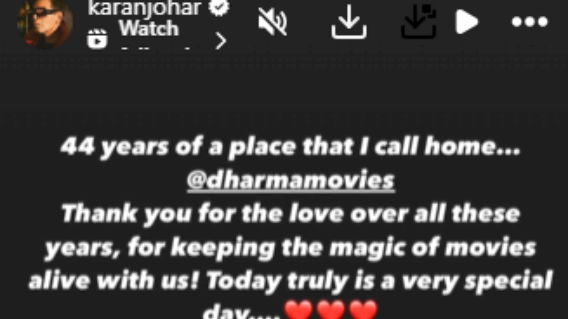Dharma Productions turns 44 Karan Johar gets emotional on the occasion share post on social media