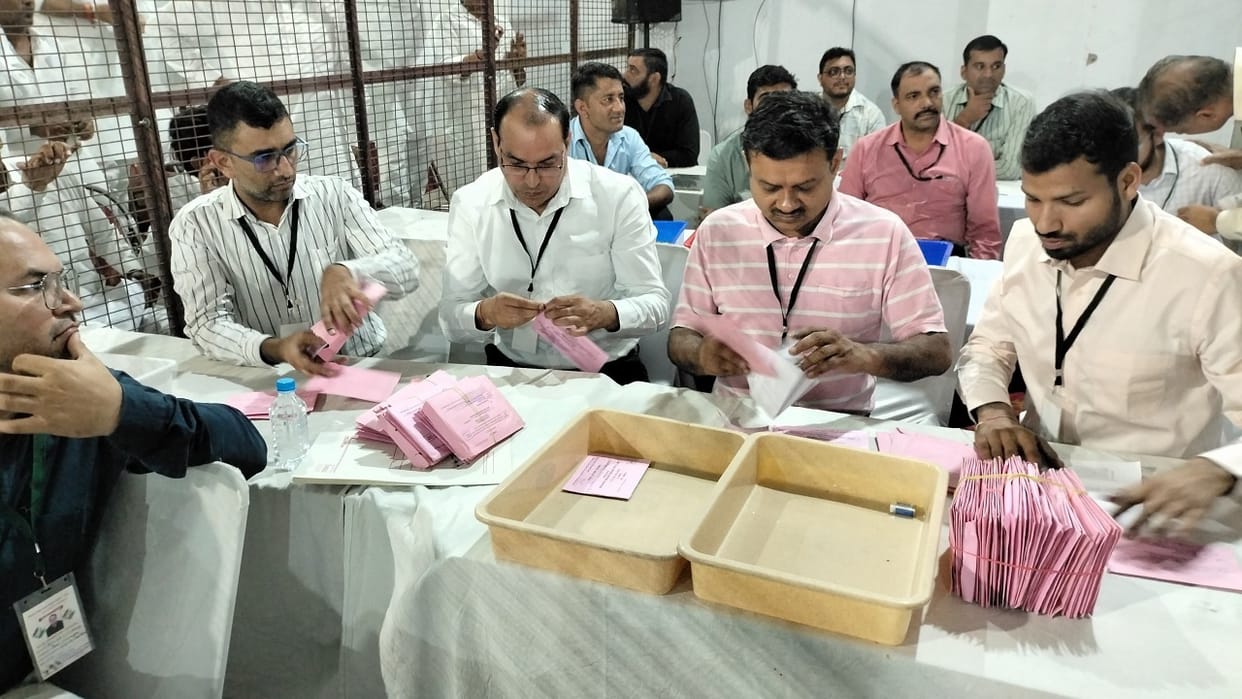 Haryana Election Results, Counting of votes begins in Rohtak, victory or defeat will be decided by 12 o'clock