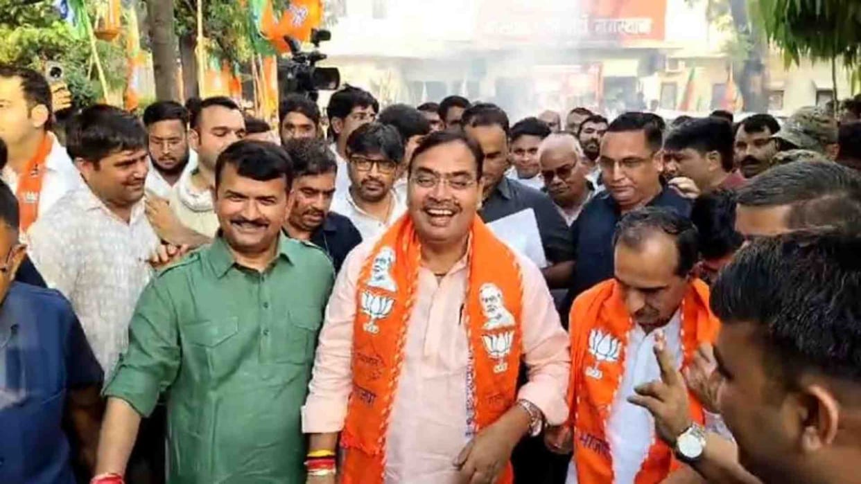 Jaipur News: Jalebi celebration in Rajasthan BJP on Haryana's victory