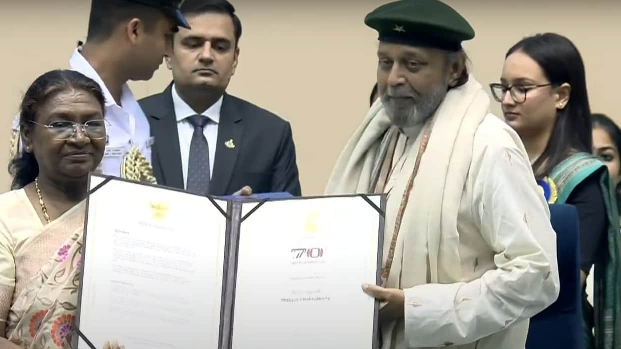 Mithun Chakraborty said he was insulted for dark complexion after receiving Dada Saheb Phalke Award