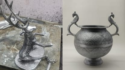 Recession in foreign market: Decline in handicraft exports.. Exporters entered domestic ground