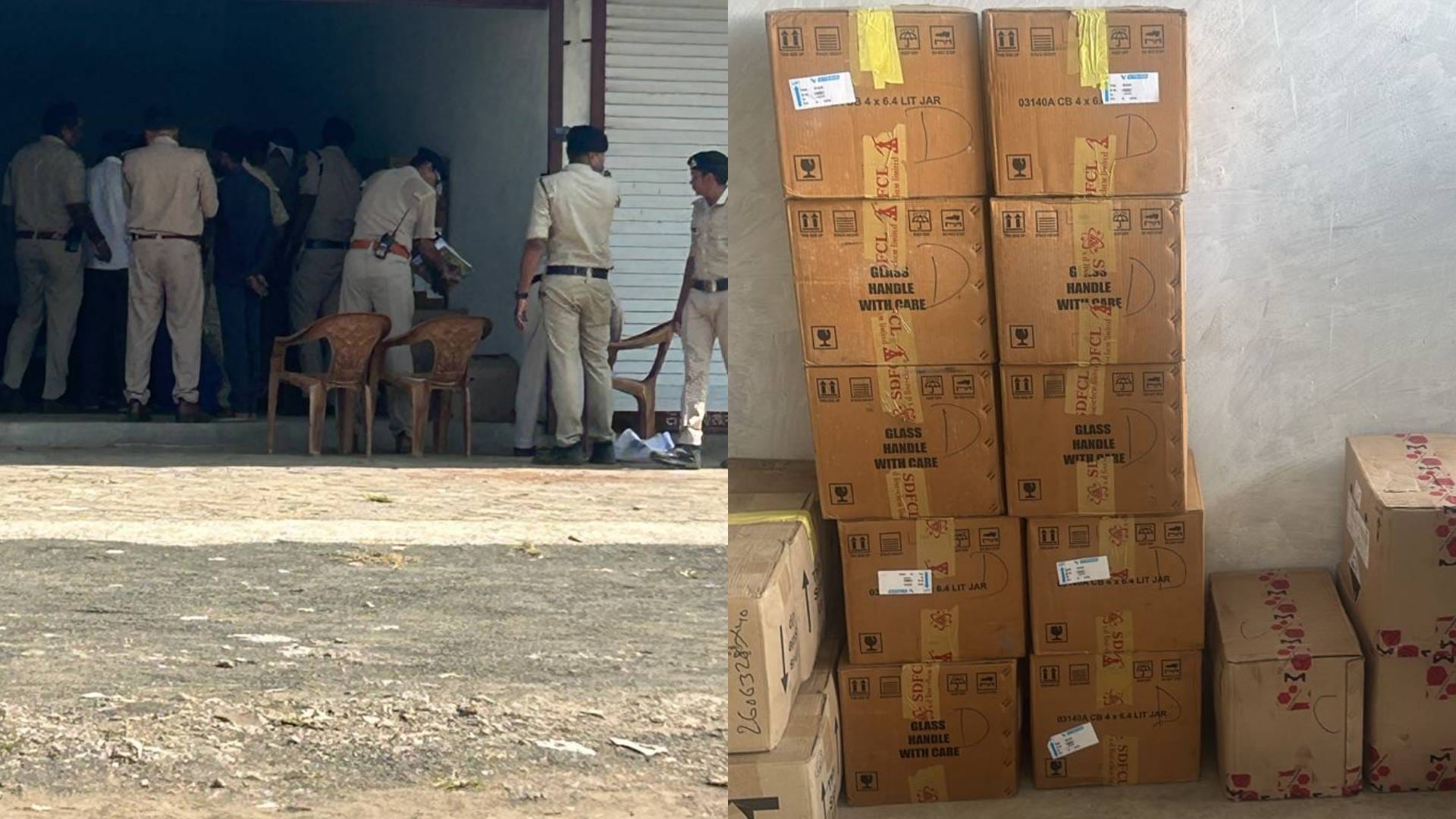 Bhopal MD Drugs Case After factory now raw material was found in warehouse MD drugs worth 200 crores made
