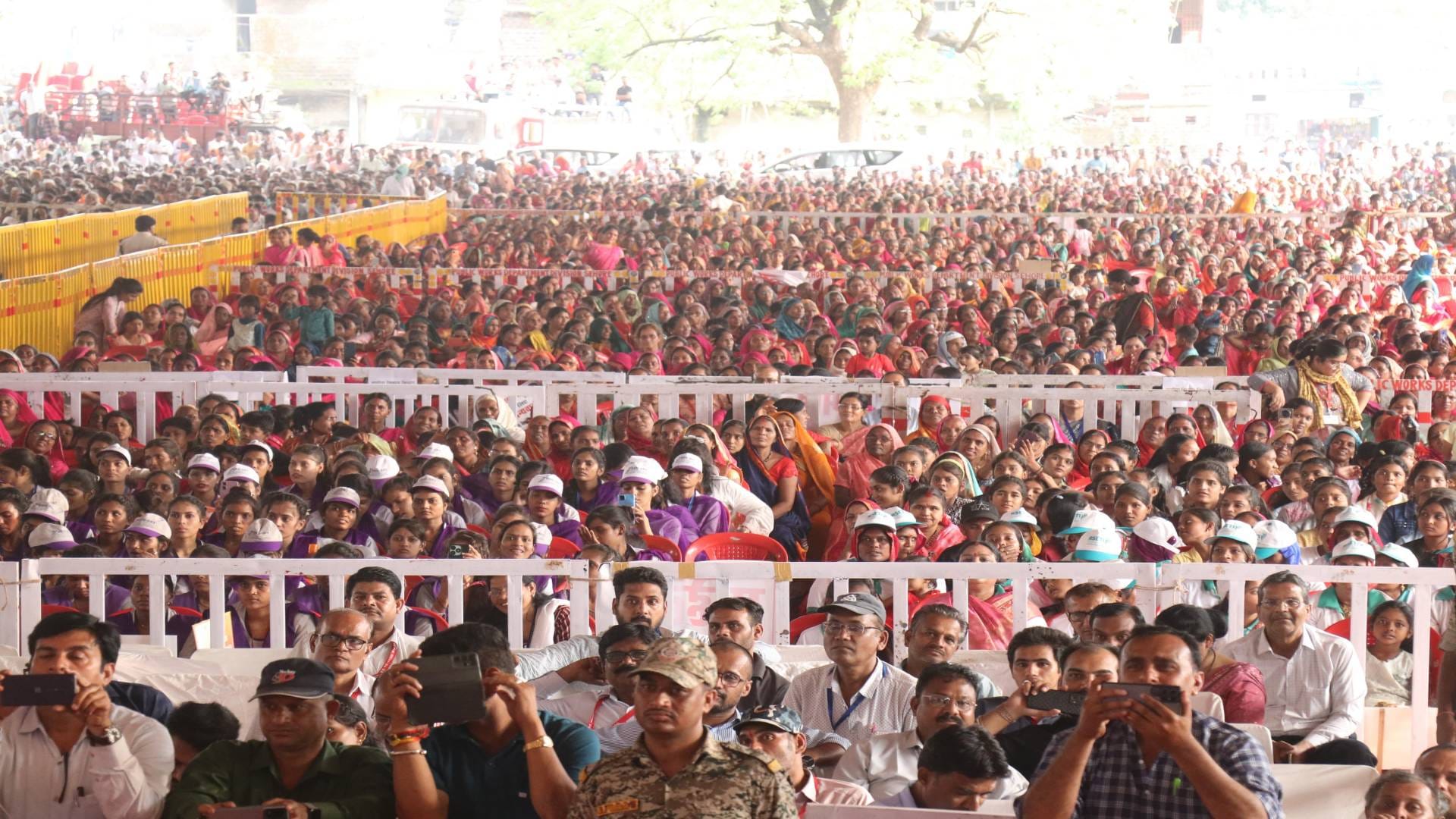 MP News CM Mohan Yadav road show with Union Minister Shivraj Singh Chouhan in Sehore
