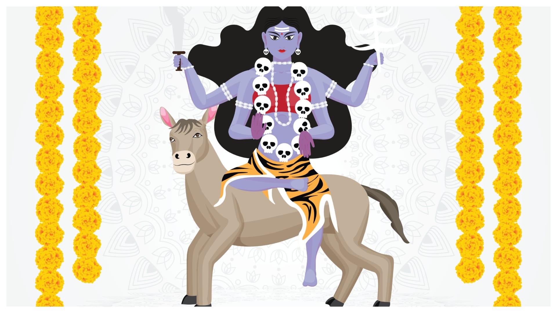 Shardiya Navratri 2024 Day 7 Maa Kalratri Puja Vidhi Mantra Bhog Aarti Katha Importance in hindi