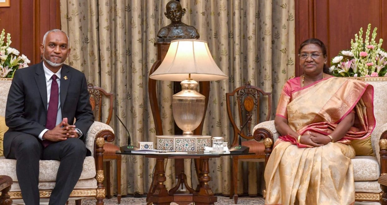 President Mohammed Muizzu met President Draupadi Murmu and says India Maldives friendship centuries old