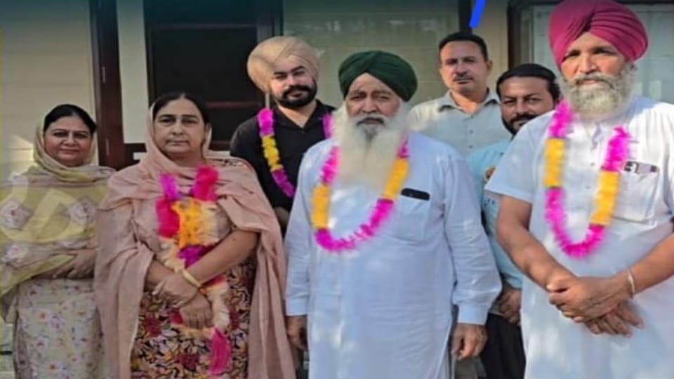 Punjabi singer Ammy Virk father Kuljeet Singh unanimously became Sarpanch