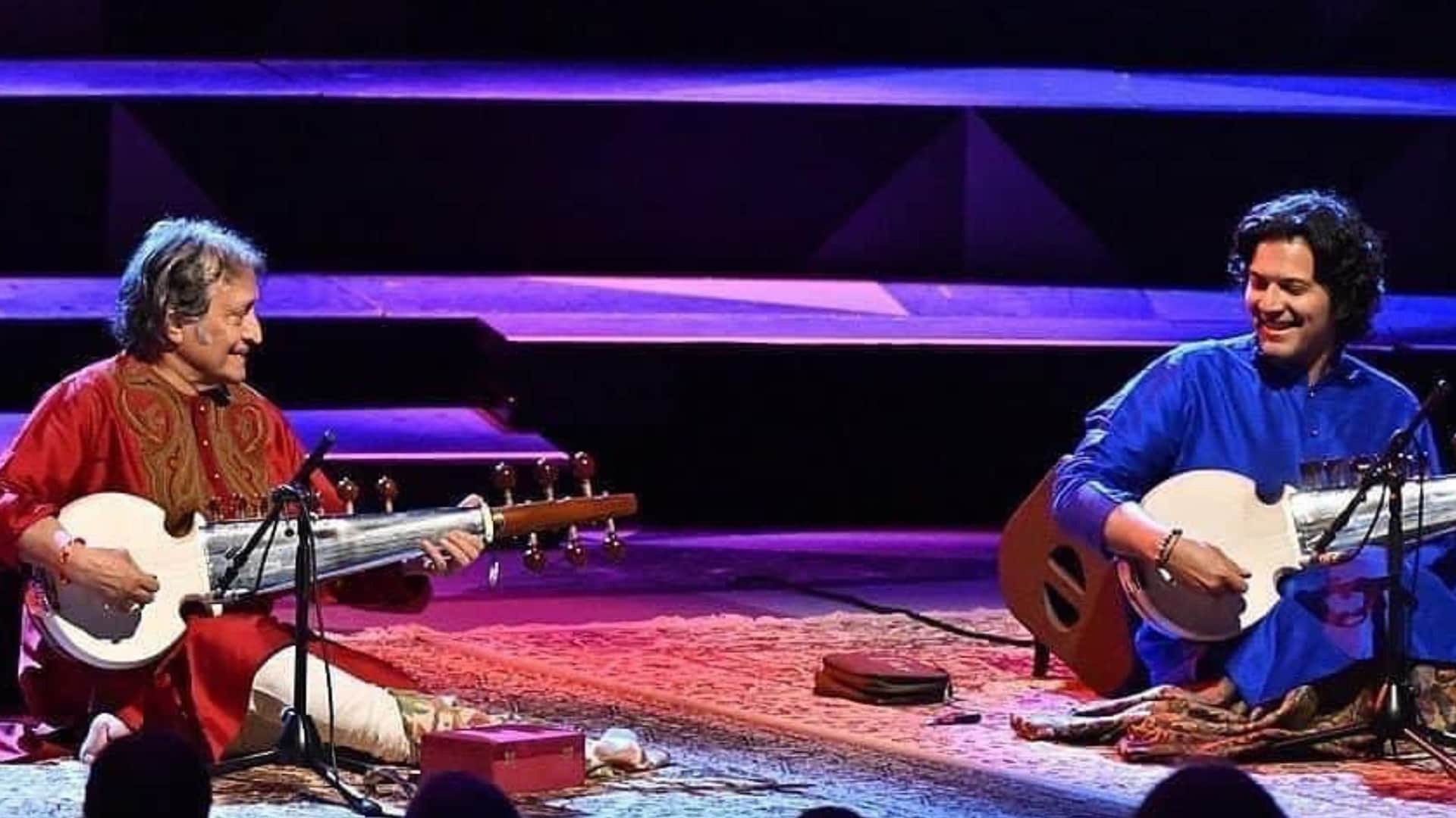 Ustad Amjad Ali Khan is an Indian classical sarod player today he celebrates his 79 birthday