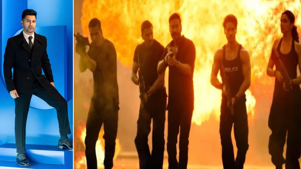 Varun Dhawan Is Thrilled To Watch Ajay Devgn Deepika Padukone Ranveer Singh Kareena film Singham Again Trailer