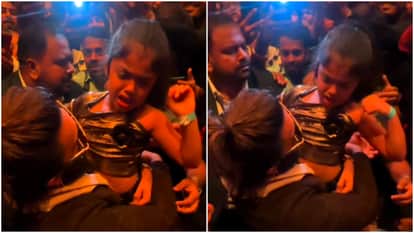 Ranveer Singh calmed down scared girl during trailer launch of Singham Again video viral on social media