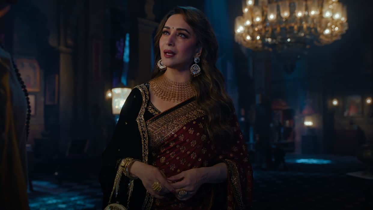 Madhuri Dixit nene sons watched her movie bhool bhulaiyaa 3 with friends know there reactions