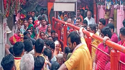 On the seventh day of Sharadiya Navratri, Vindhya Dham echoed with the chants of Maa, tight security arrangeme