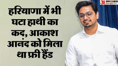 हरियाणा में बसपा का प्रदर्शन।