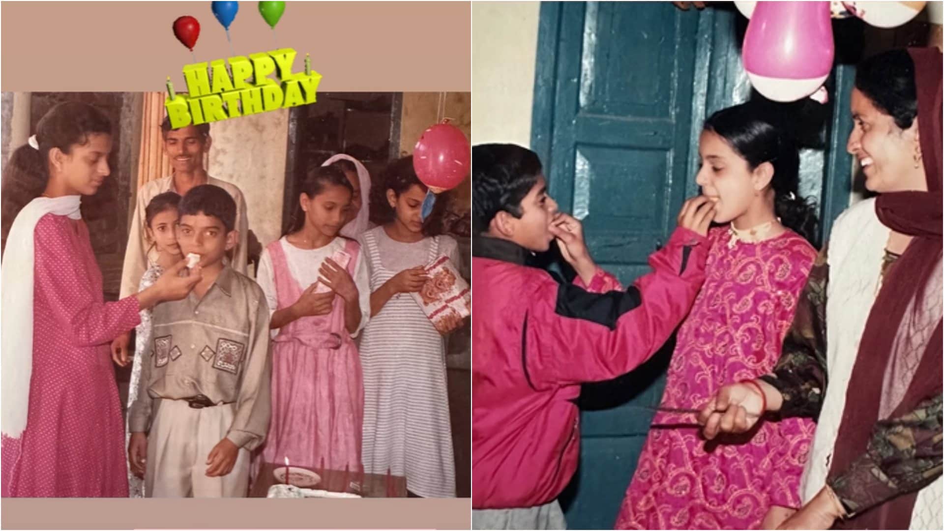 Kangana Ranaut Gets Nostalgic shares childhood pictures from old photo Album on brother Aksht Birthday