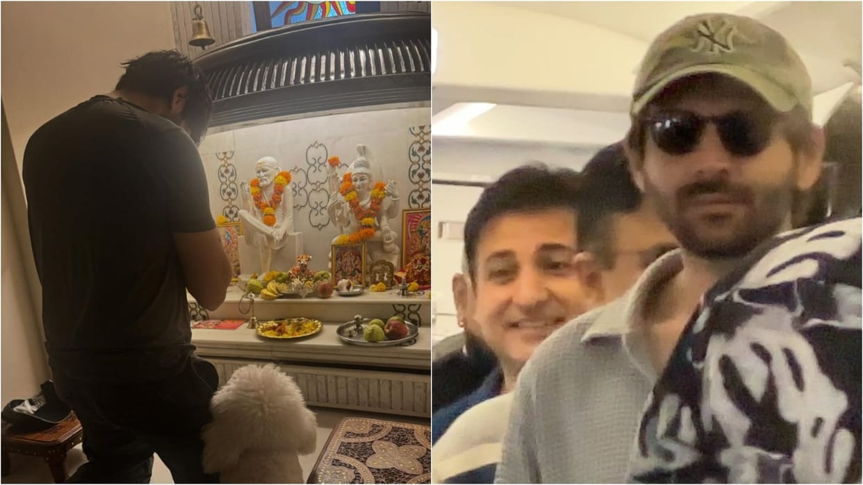 Bhool Bhulaiyaa 3 Trailer Launch: Kartik Aaryan heads to Jaipur from Mumbai for event OF his upcoming film