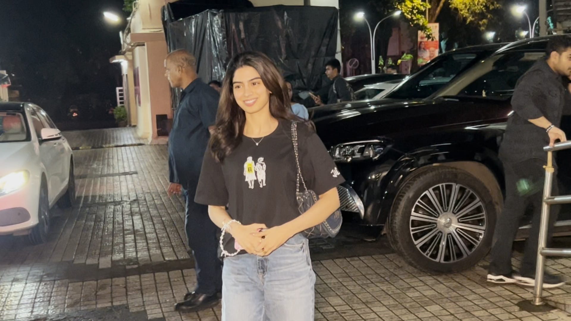 Jigra special screening alia bhatt vedang raina karan johar neetu kapoor radhika madan rashmika mandanna