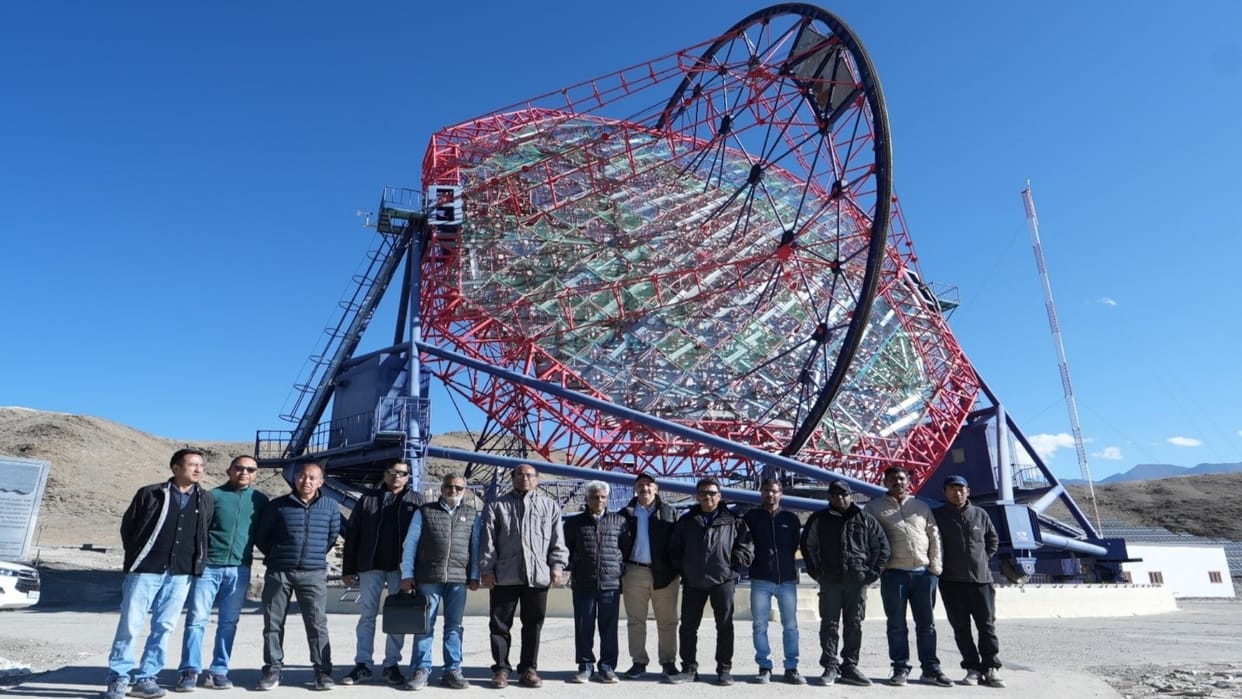 Asia's largest imaging Cherenkov telescope inaugurated at Hanle in Ladakh