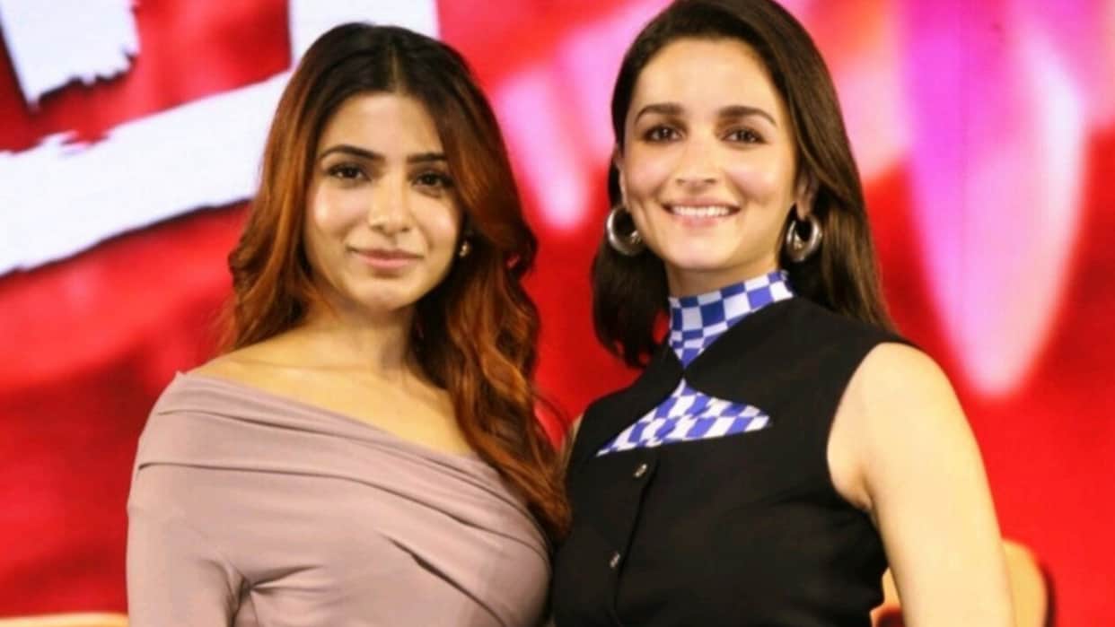 Alia Bhatt Sings Song Oo Antava calls pan India star Samantha Ruth Prabhu a Hero at Jigra event says not easy