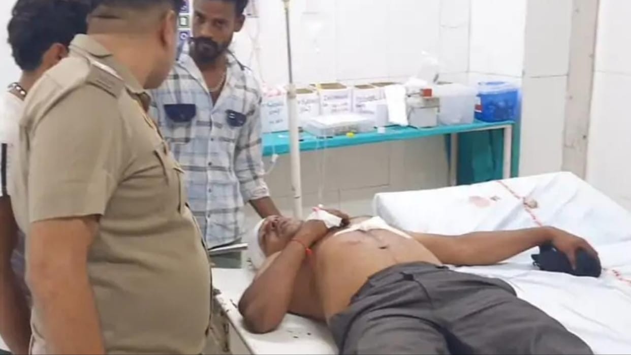Kaithal: Three accused riding a bike shot a street vendor in the chest, injured