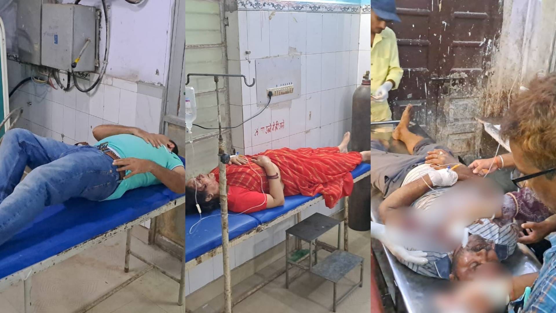 Vaishali News Pickup and auto collide near Kunwari Chowk eight people injured some people critical condition