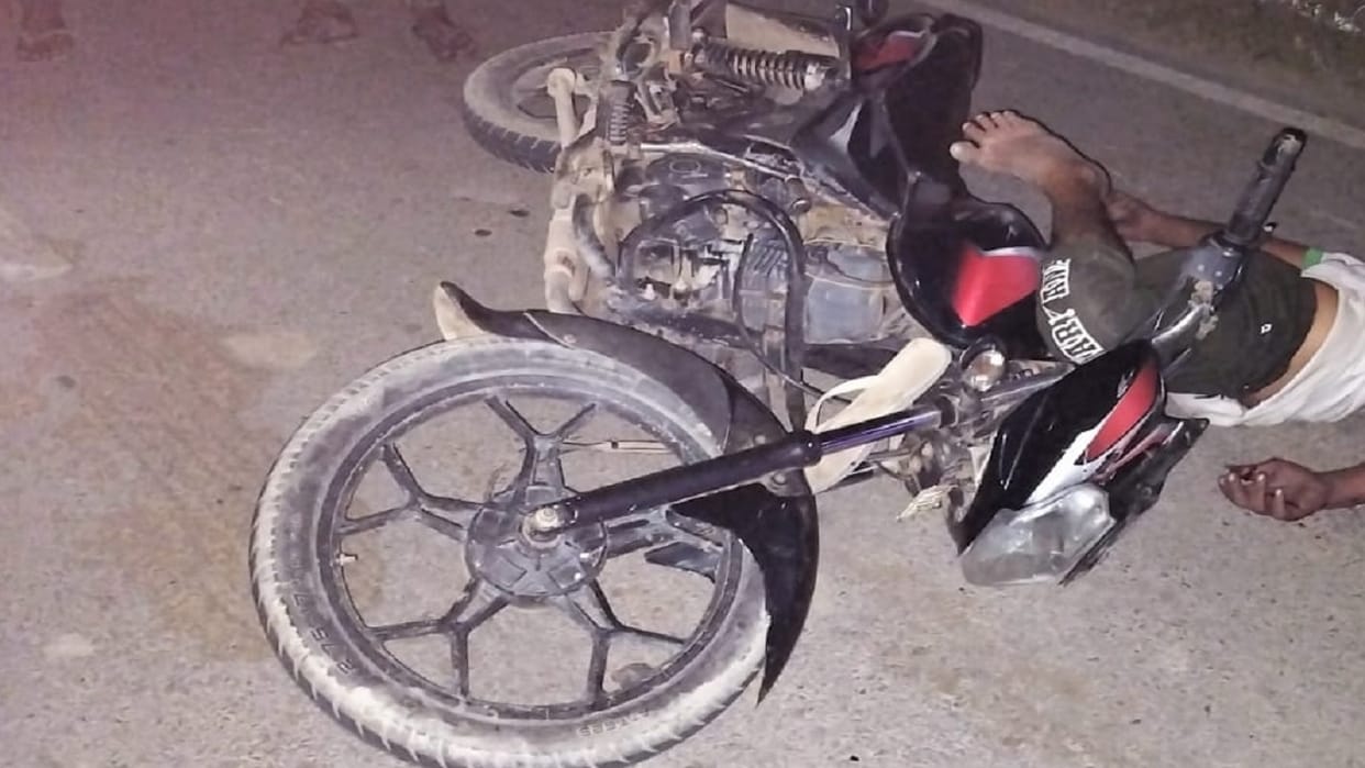 Road accident in Rohtak, Bike collides with Nilgai, young man dies