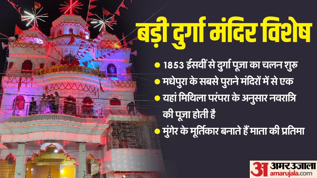 Bihar News: Madhepura's Badi Durga Mandir has a centuries-old history