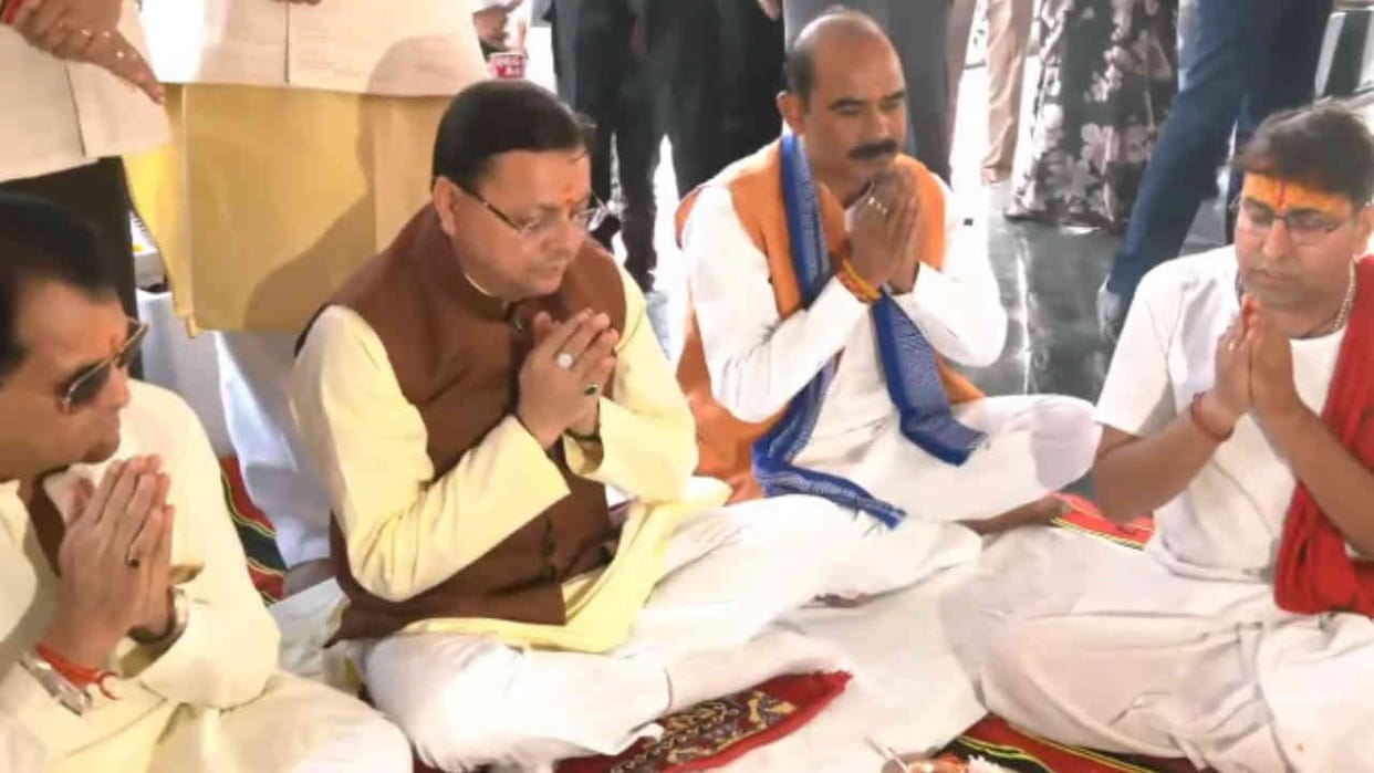 CM Dhami launches Dehradun-Almora helicopter service dedicates Passengers Terminal Building