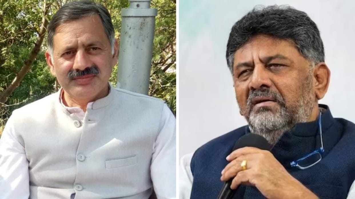 Himachal govt will expand the scope of e-services on the lines of Karnataka Rajesh Dharmani met DK Shivkumar