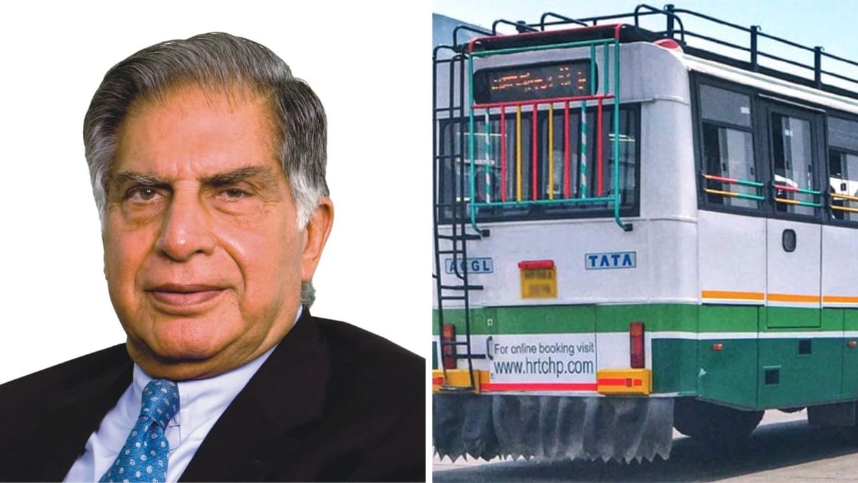 Himachal News On the orders of Ratan Tata spare parts of buses had reached Himachal before the HRTC team