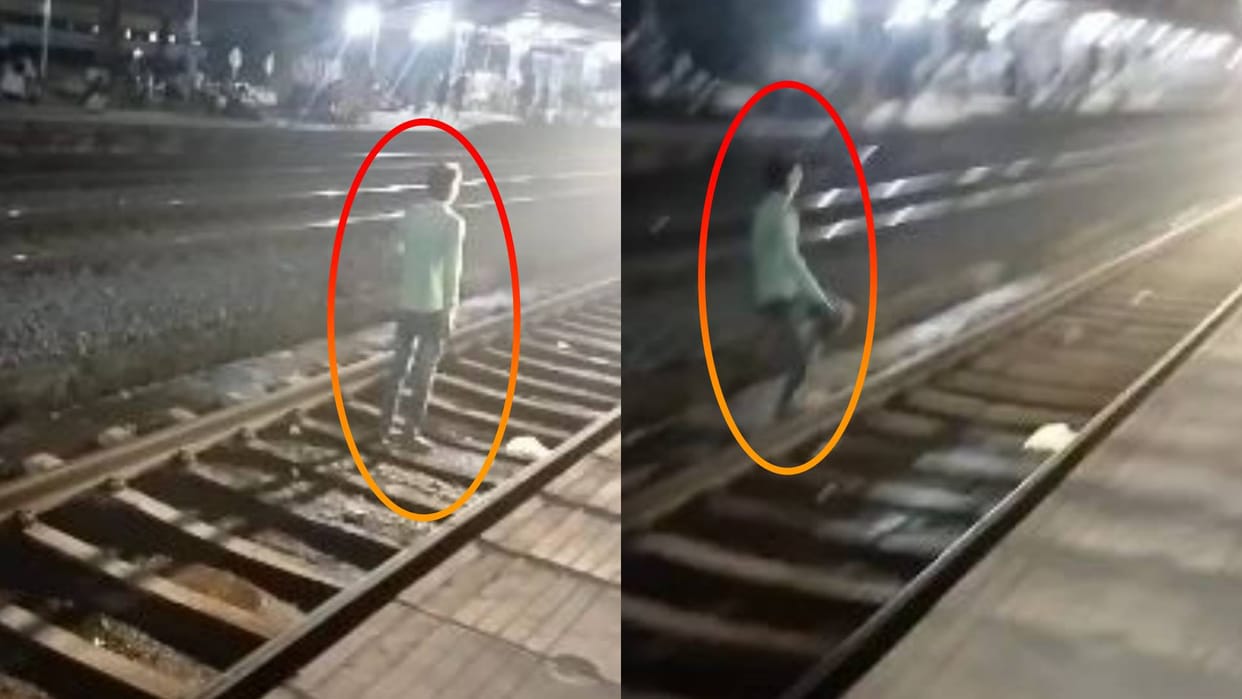 young man committed suicide by getting hit by a train in Maihar