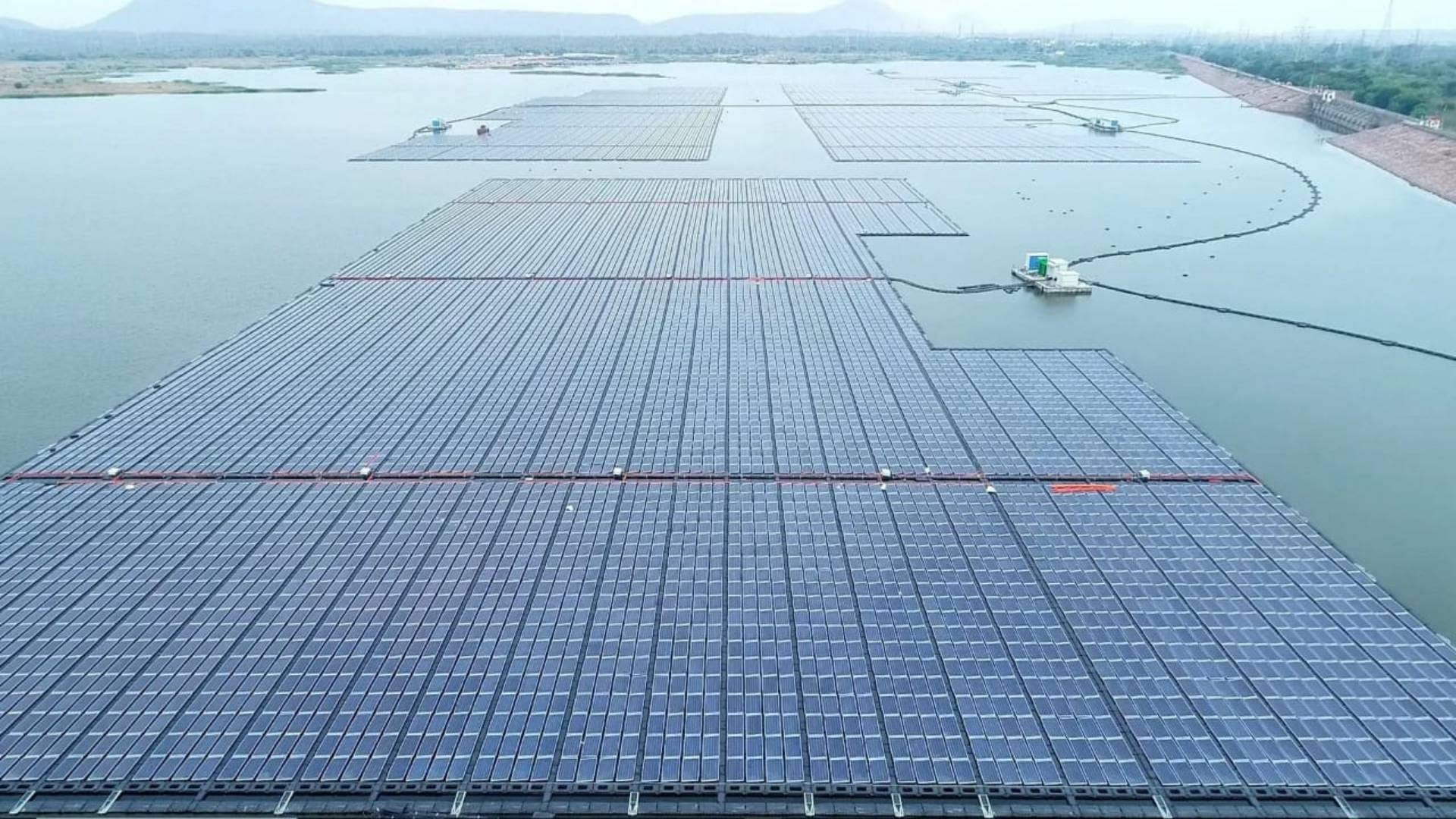 Khandwa Electricity production started from Omkareshwar Floating Solar Power Plant know project structured