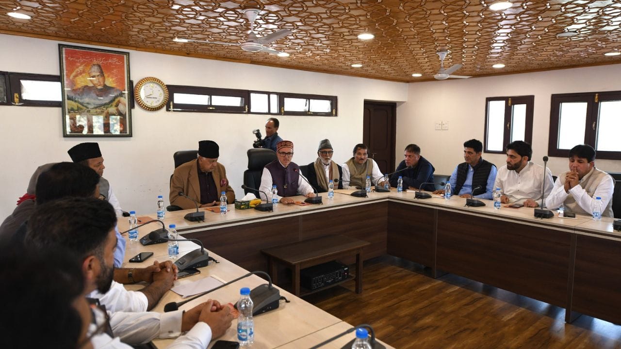 Jammu Kashmir: Omar Abdullah's dominance in NC; Legislative party leader was unanimously elected, see pictures